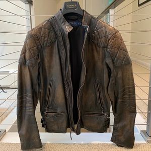 New Ralph Lauren Cafe Racer Jacket